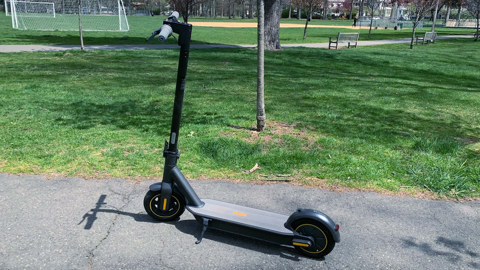 This image shows the Segway Ninebot MAX Electric Kick Scooter.