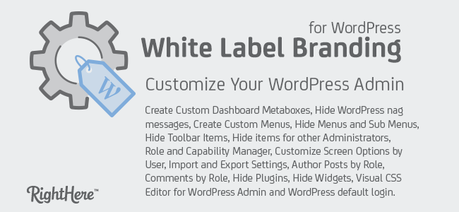 Marca branca para WordPress
