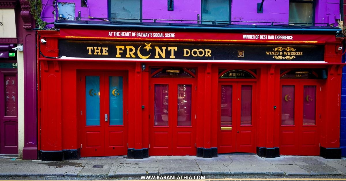 The Front Door is one of the largest pubs in Galway