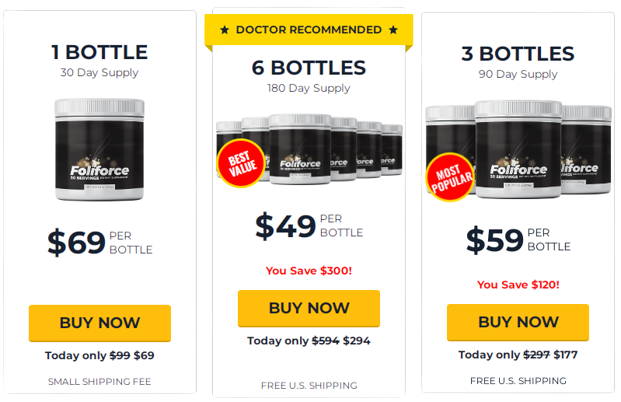 Foliforce Price and Discount