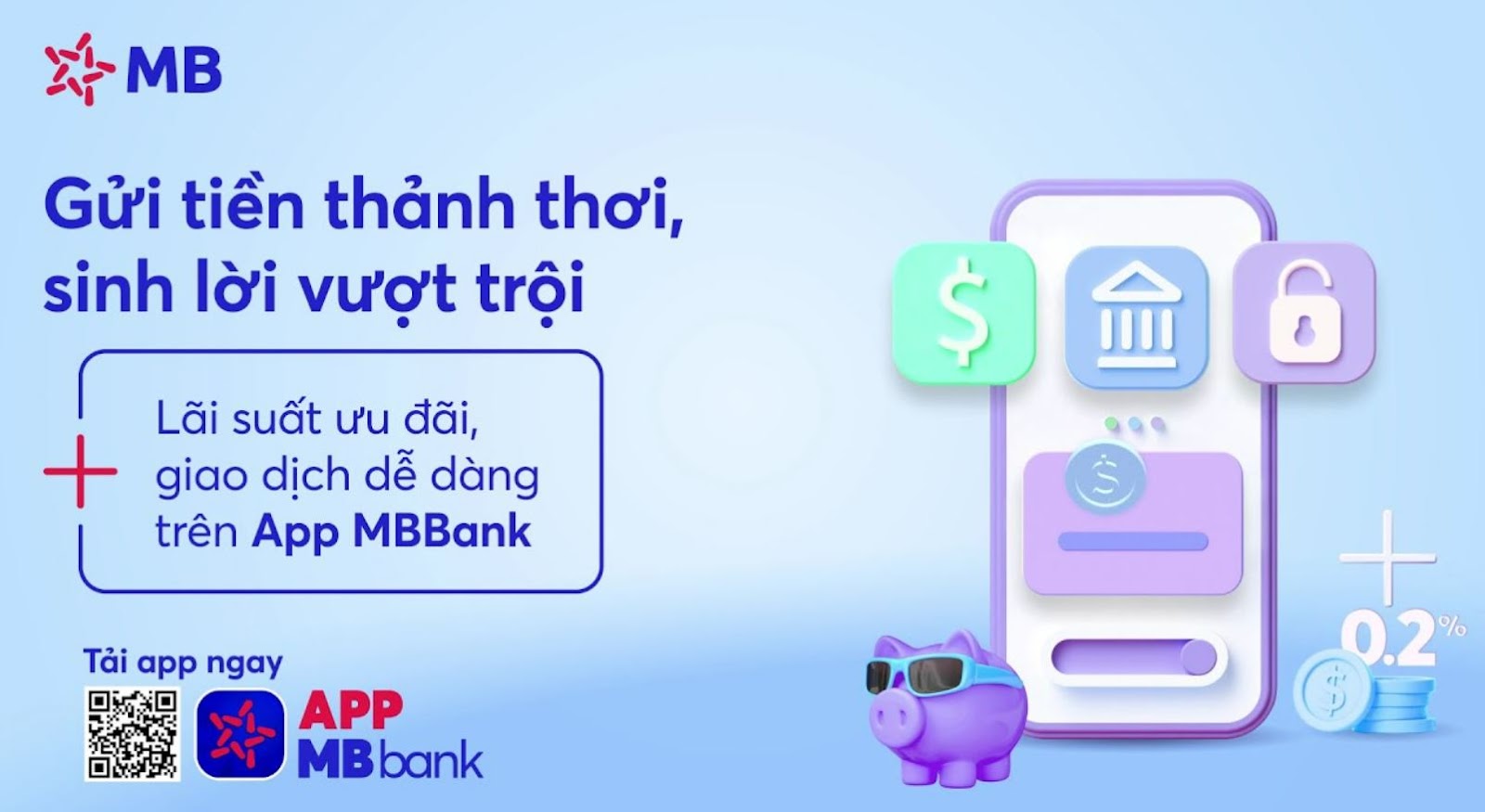 Gửi tiết kiệm MB Bank