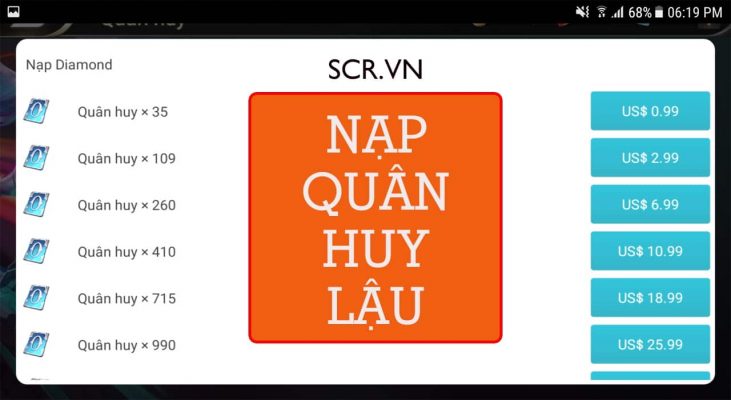 Tìm hiểu nạp lậu quân huy là gì?