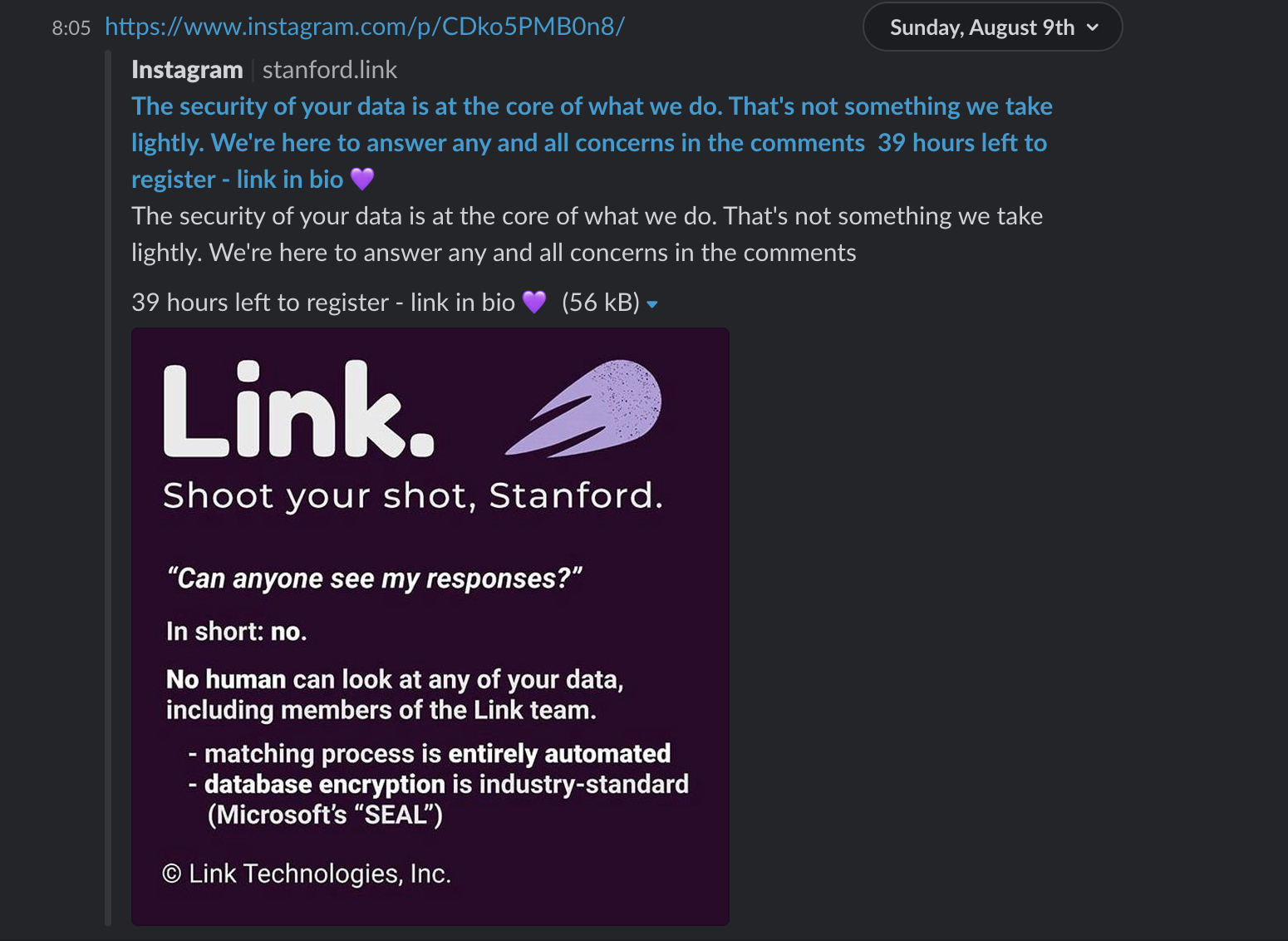 Vulnerability in ‘Link’ website may have exposed data on Stanford students’ crushes