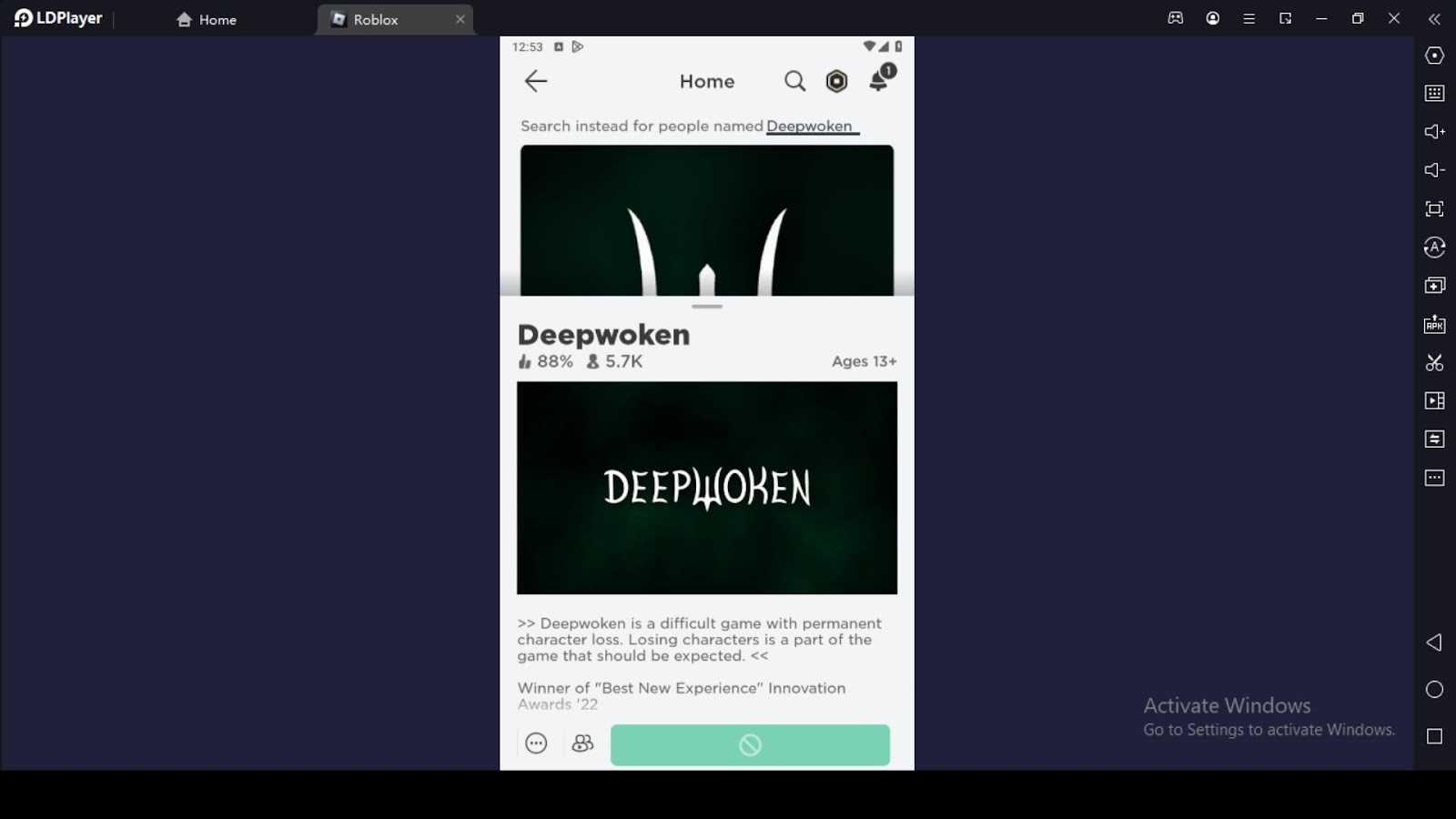 Deepwoken - Roblox