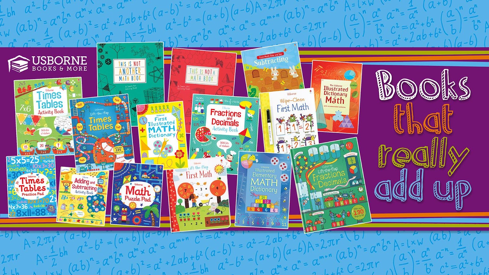 Books that really add up. Use Usborne Books in your homeschool!