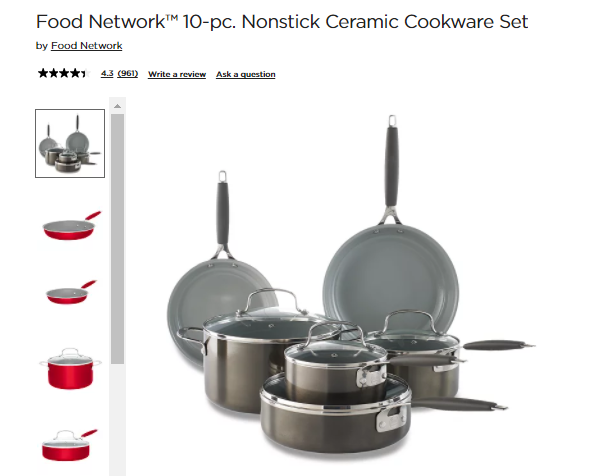 Food Network Kitchen Items Brand Extension