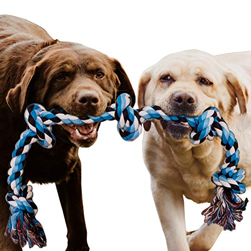 Juguete de cuerda para perros para masticadores agresivos - Perros de razas medianas a grandes