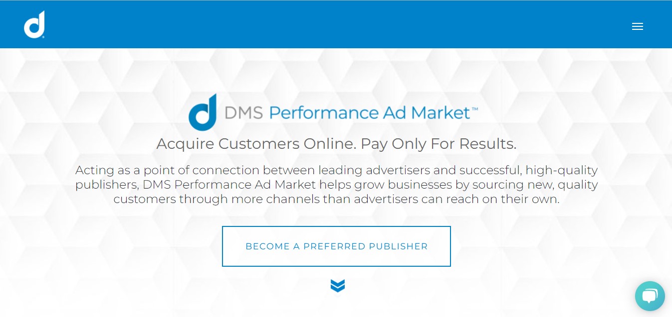 DMS is an extraordinary young CPA internet site, however, they offer a high degree of performance. Reliable generation ensures that publishers can use superior features without any issues.