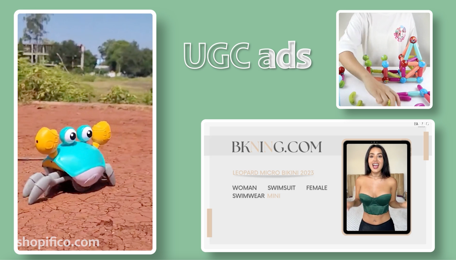 shopifico UGC video ads