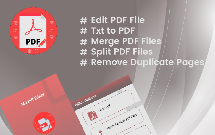 PDF Editor Text To PDF