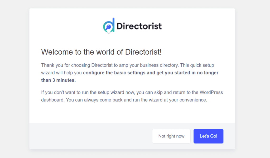 salon directory- Directorist wizard setup configuration