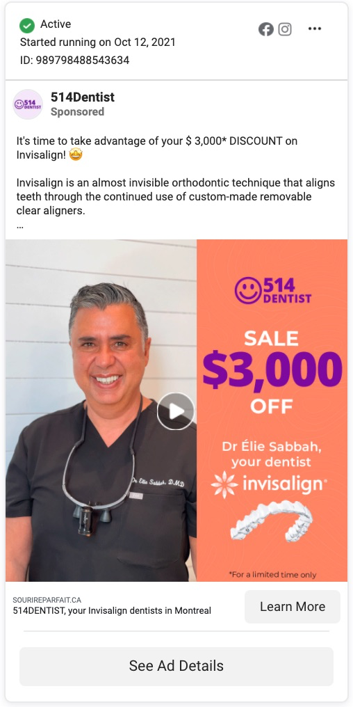 video marketing for dentists - examples