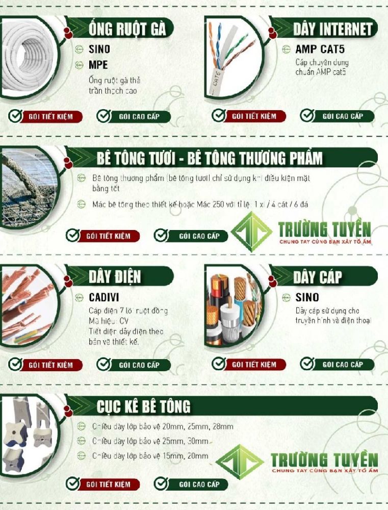 Catalogue Vật Liệu Sửa Chữa Nhà Tốt Nhất 2
