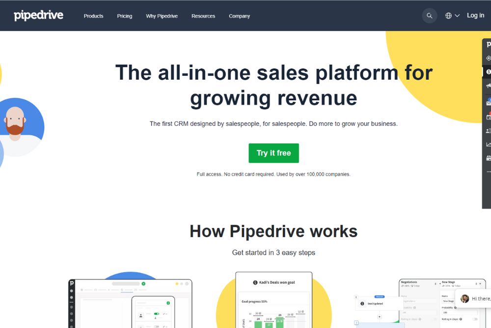 Pipedrive CRM for Real Estate Agents (Screenshot)