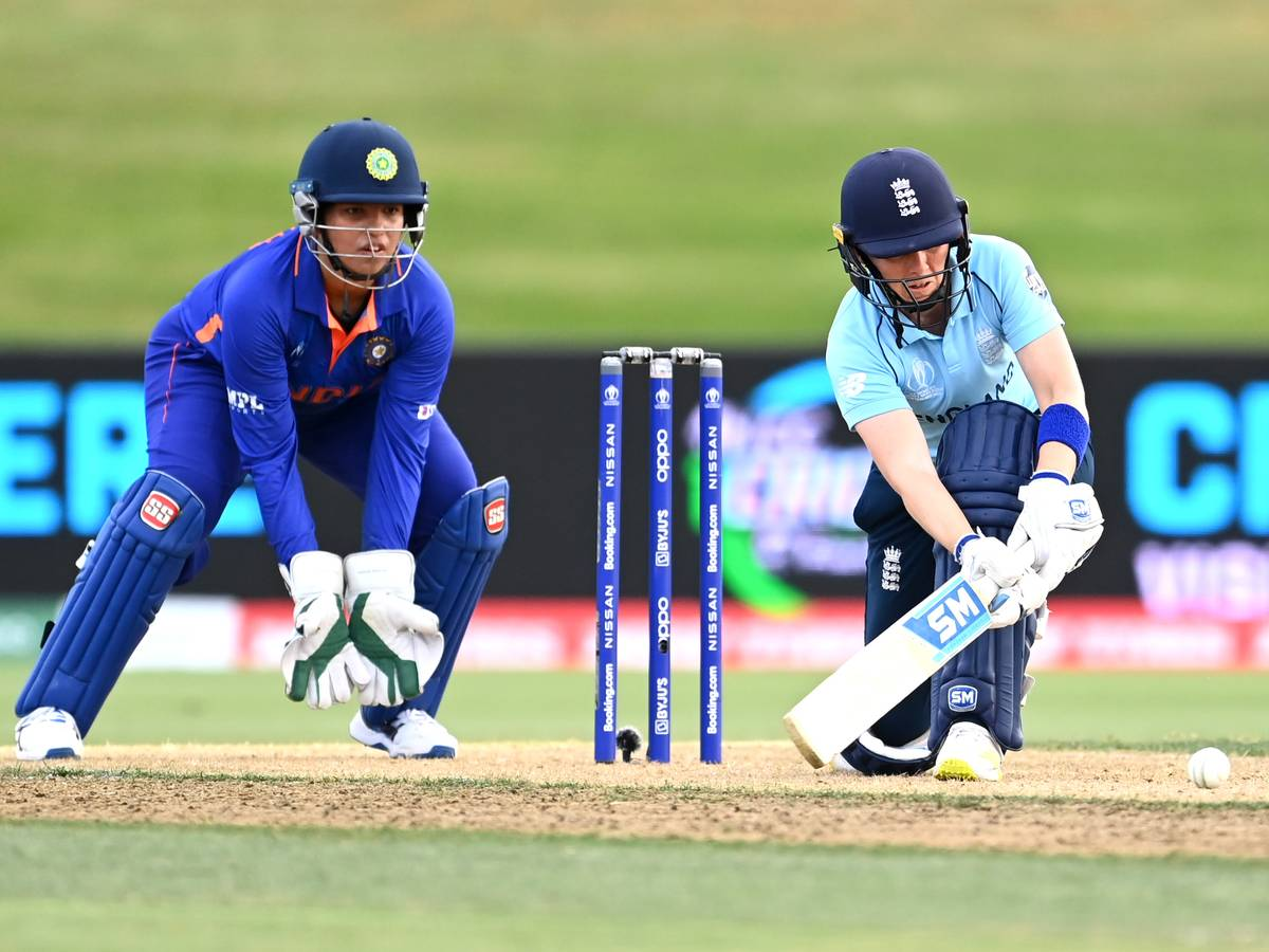 Heather Knight played a crucial knock to help her side register the win over India