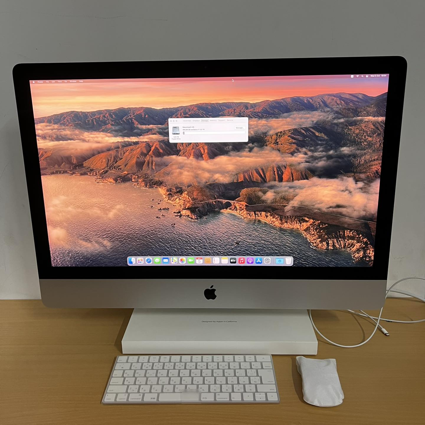 iMac Retina 5K, 27-inch, Late 2015 Fusion Drive 1TB like new nhập khẩu Nhật Bản.