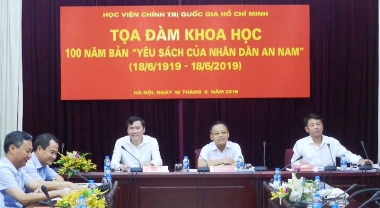 Image result for tọa đàm 100 năm bản yêu sách