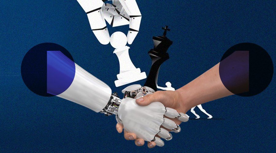 Human and Robots Hands