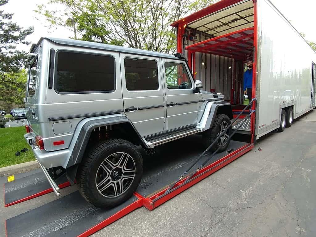 Effortless And Safe Luxury SUV Shipping | Mercedes G Wagon
