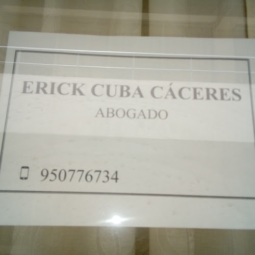Erick Cuba Cáceres - Arequipa