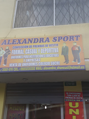 Opiniones de Alexandra Sport en Quito - Sastre