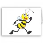 Image result for running bee