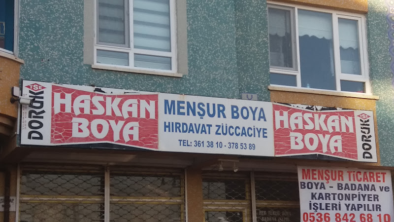 Menşur Boya Hırdavat Züccaciye