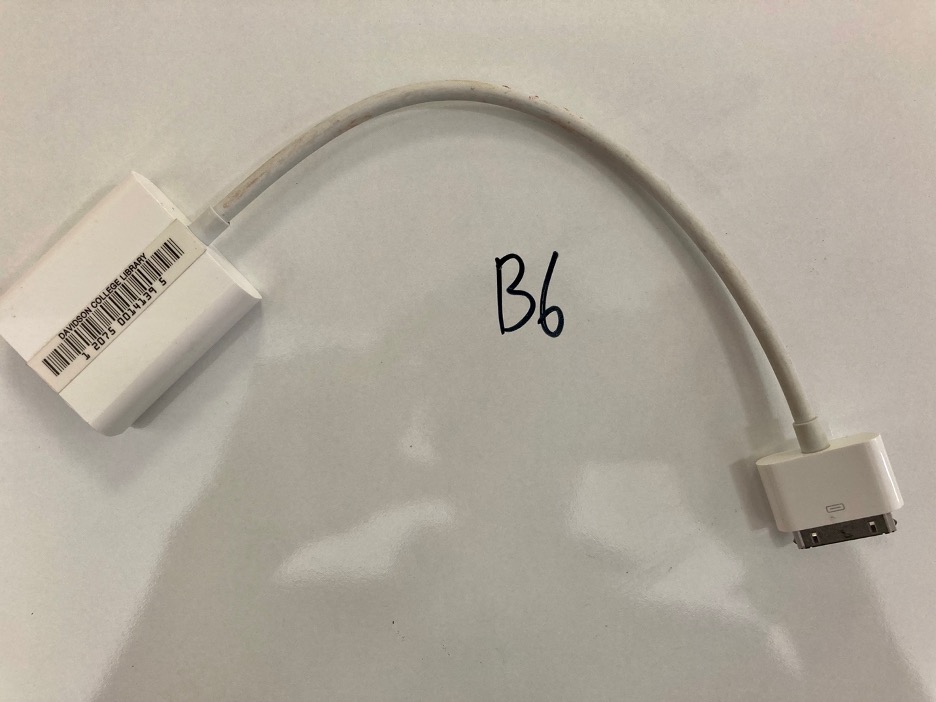 short white cable 