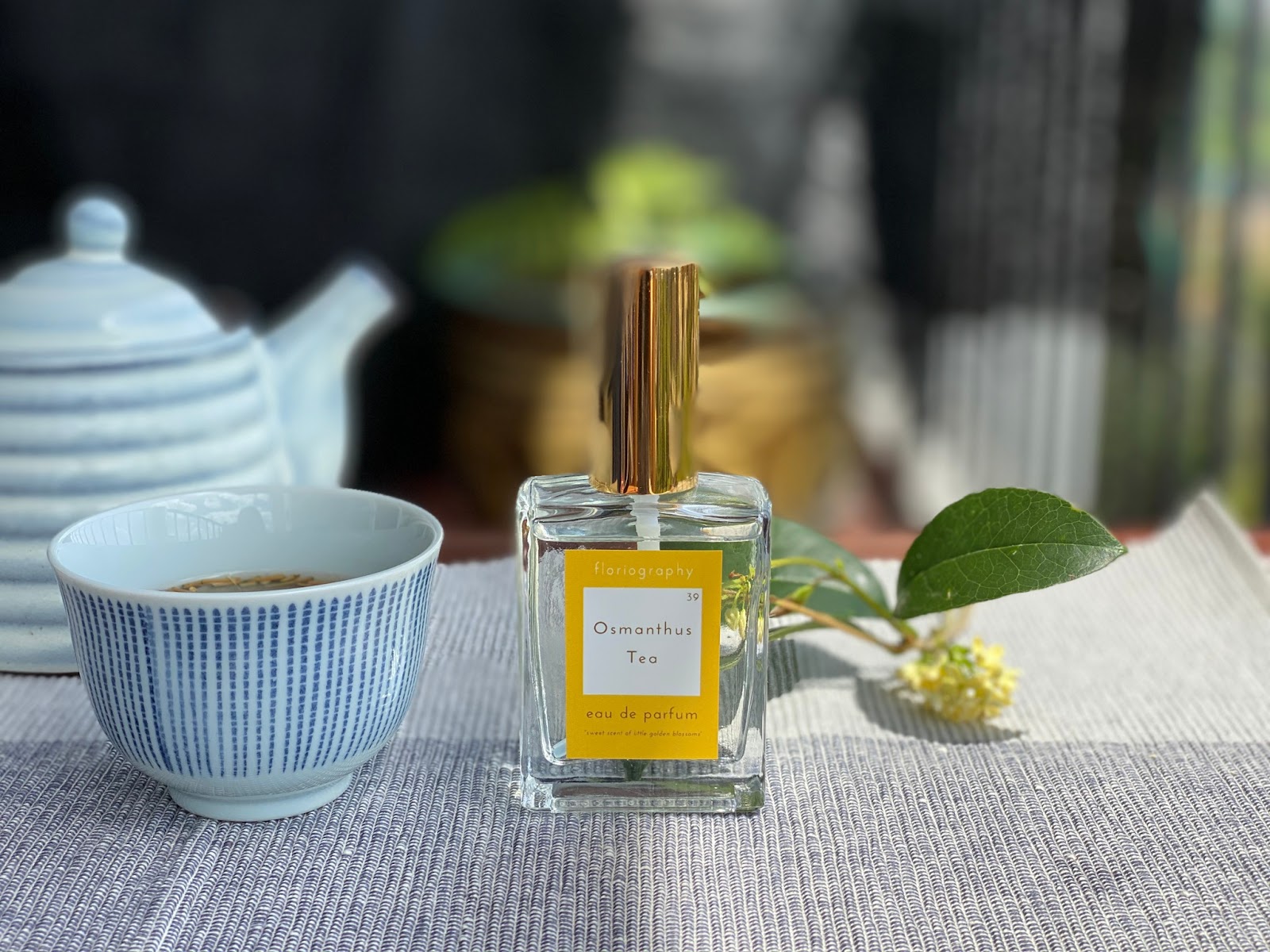 金木犀×お茶の香りの香水