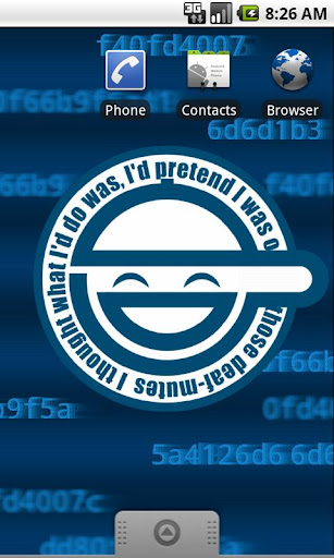 Download Laughing Man Live Wallpaper apk