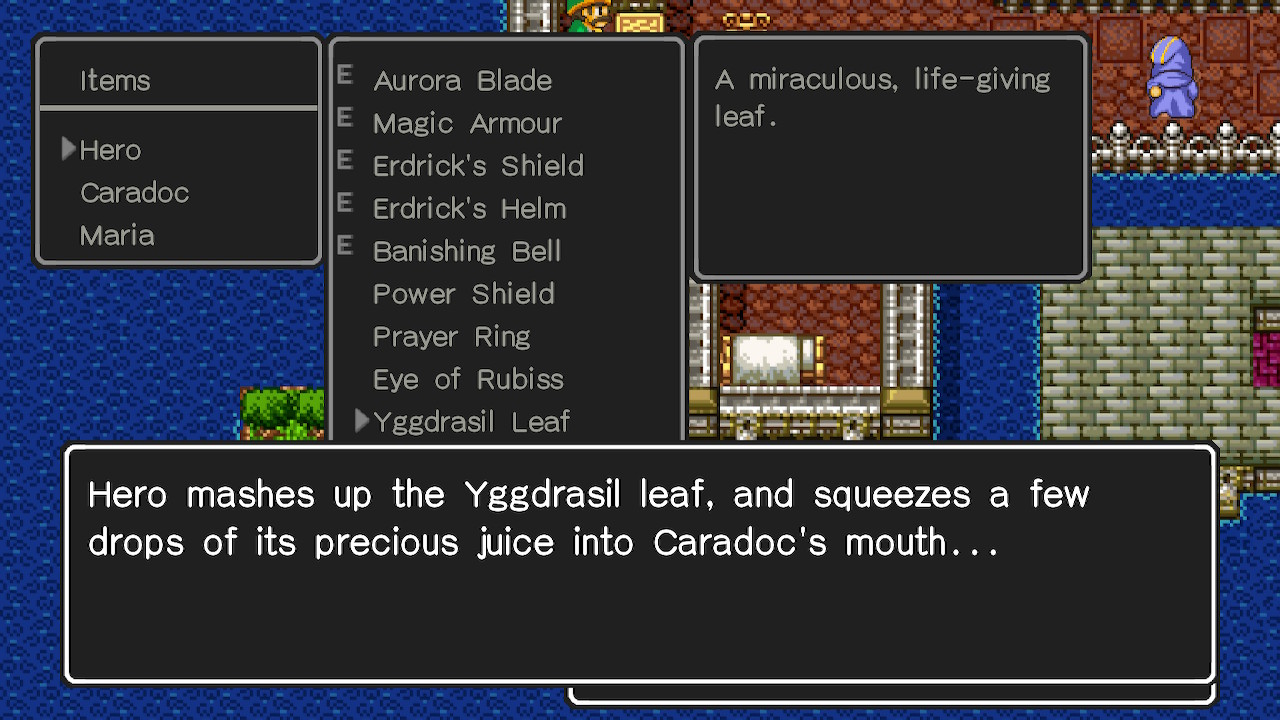 A crisis averted with the Yggdrasil Leaf (1) | Dragon Quest II