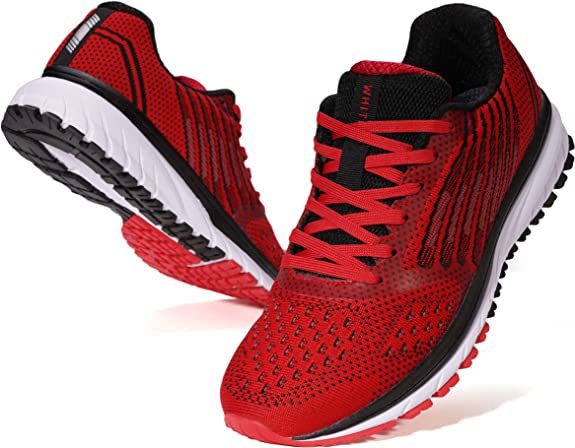 Joomra Whitin Men's Supportive Running Shoes Cushioned Lightweight Athletic Sneakers