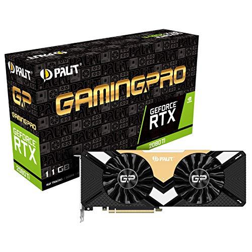 PALIT GeForce RTX 2080 Ti GamingPro 11 GB GDDR6/PCI Express 3.0 Graphics  Card - Black NE6208T020LC-150A- Buy Online in India at Desertcart -  84357080.