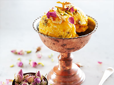 Bastani (Saffron Ice Cream, Persian Ice Cream), Iran