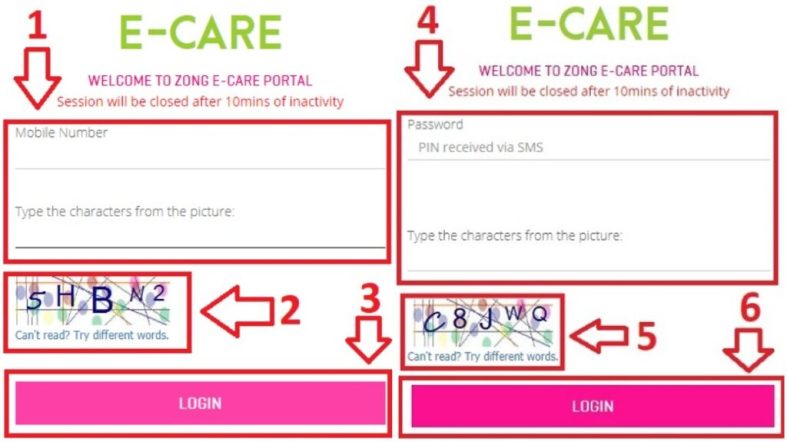 Zong Tax Certificate e-care