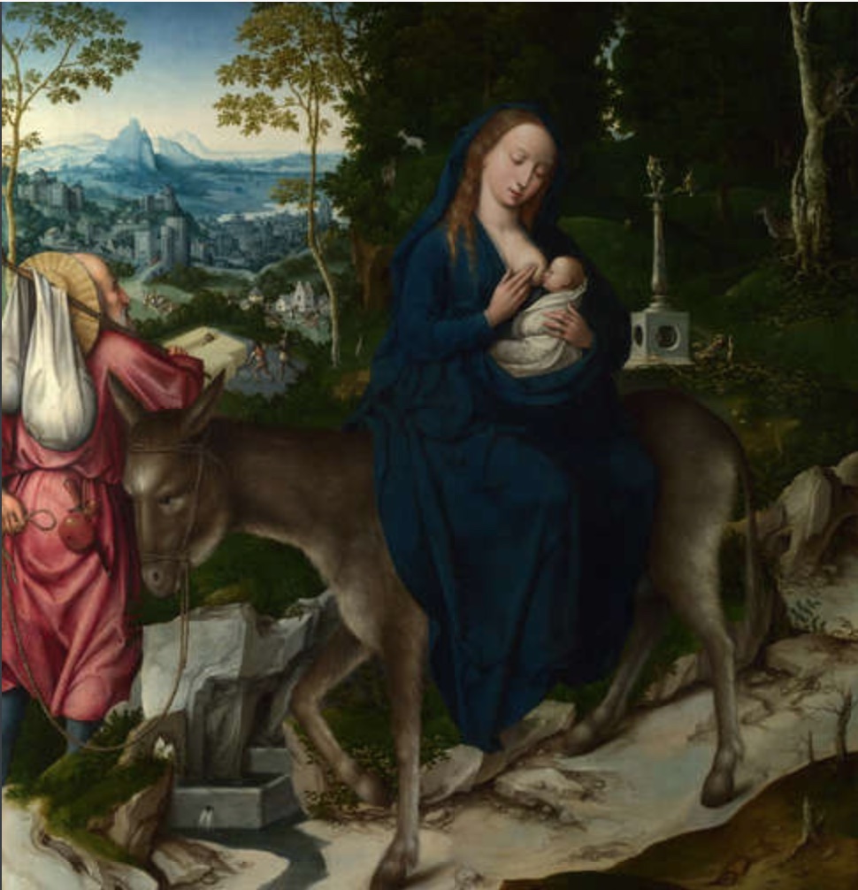 Workshop of Goossen van der Weyden Flight to Egypt (ca. 1640) Photo: The National Gallery, London