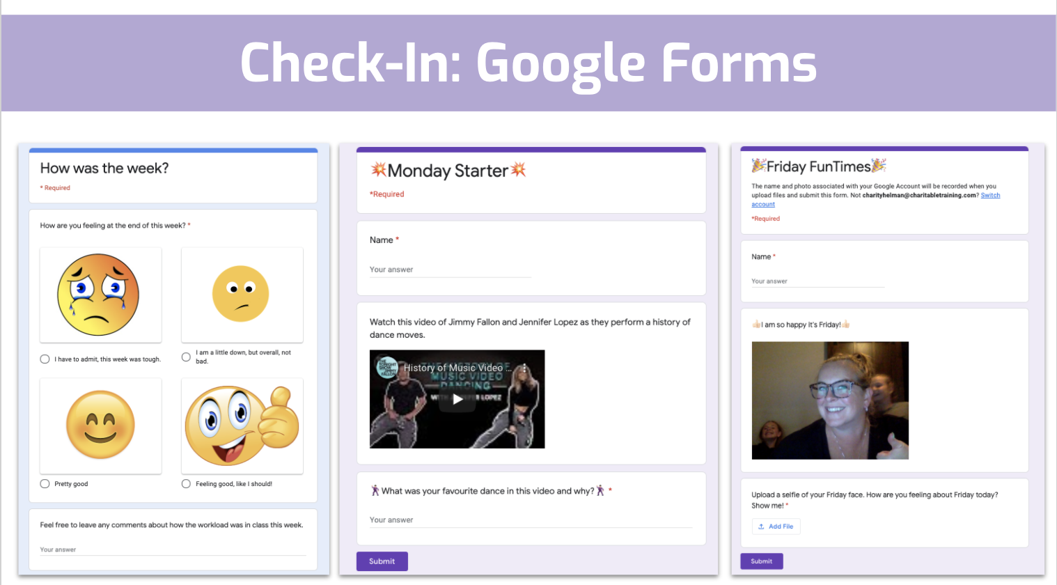 Check-in Forms Templates