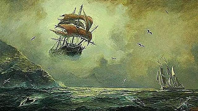 Mysterious Ghost Ship Flying Dutchman