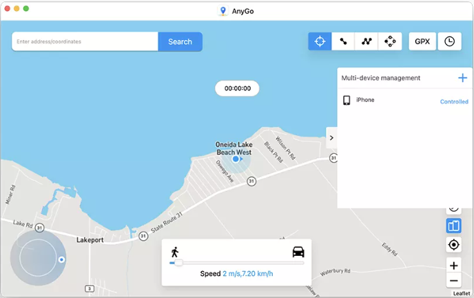 How To Fake Location On iPhone AnyGo