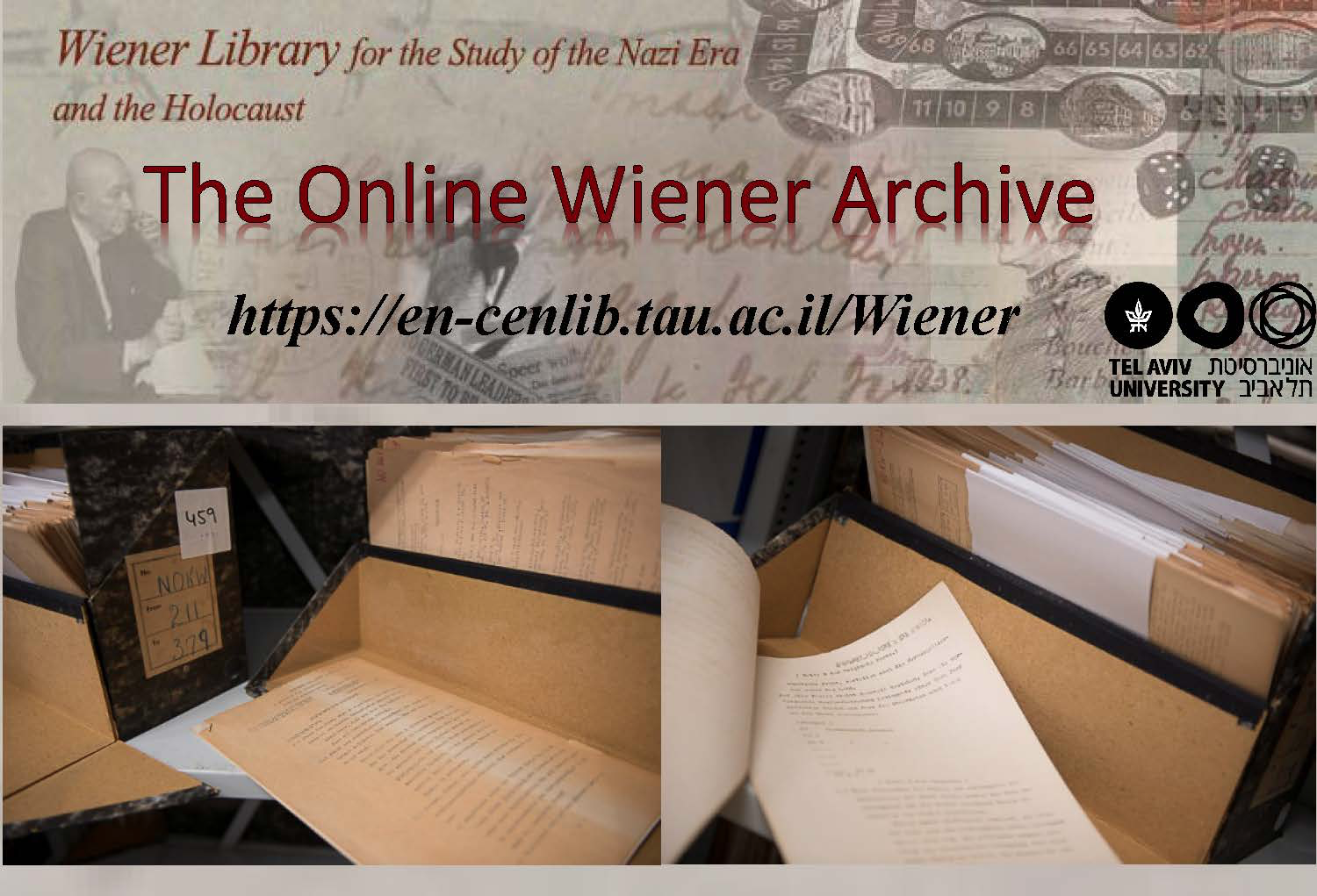 The Online Wiener Archive, Tel Aviv University | H-Holocaust | H-Net