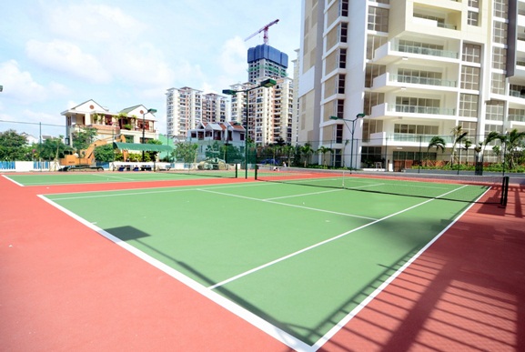 Sân tennis dự án The Estella