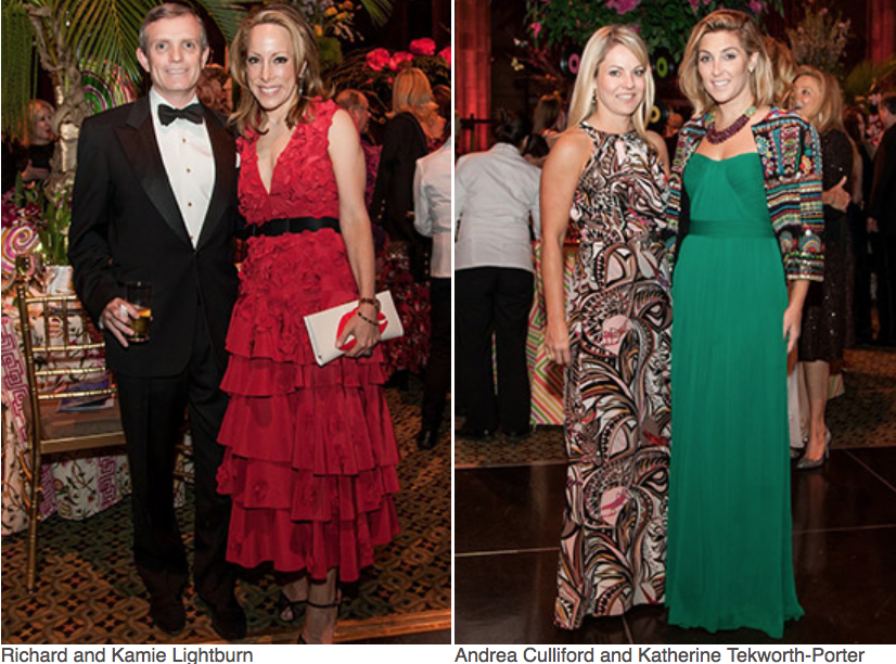  Karen Klopp, Hilary Dick article for New York Social Diary, What to wear to a black tie gala for Lenox Hill Neighborhood Association.  

Richard, Kamie lightburn, Andrea Culliford Katherine Tekworth-Porter.