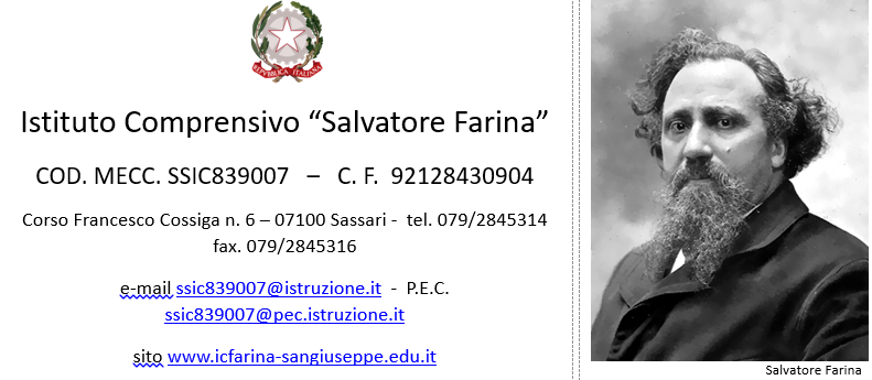 Salvatore Farina Nacque a Sorso, nel 1846, era l'ultimo di sei figli: a parte lui morirono tutti precocemente. Sorso, il centro più grande della Romangia, regione geografica della Sardegna Nord occidentale, antica baronia aragonese "Encontrada de Romangia", si affaccia sul Golfo dell'Asinara, è poco distante dal mare, ed è poco distante anche da Sassari, capoluogo di provincia. Il padre, Agostino Farina, fu Magistrato, negli anni cinquanta dell'Ottocento, ed aveva iniziato la sua carriera nel suo luogo d'origine, a Tempio, e aveva prestato servizio come procuratore del Re di Sardegna a Tempio, a Nuoro, a Sassari; in quei centri urbani aveva amministrato la giustizia, e a Nuoro anche le carceri, e non senza rischi personali. La madre Chiara Oggiano apparteneva ad una famiglia benestante originaria di Sorso. Gli anni dell'infanzia di Salvatore a Sassari furono anni di formazione primaria: studiò grammatica e retorica sotto la guida dello scolopio padre Romaneddu delle Scuole Pie. A Sassari frequentò il ginnasio e il liceo classico, e fu compagno di studi e amico dello storico Enrico Costa. Nel 1855 durante l'epidemia di colera che mieté migliaia di vittime e soprattutto sassaresi, morì la nonna materna Caterina Oggiano Addis. Nel 1857 seguì ad essa la perdita dolorosissima della madre, che a soli trentasei anni era stata colpita da paralisi, e infine la scomparsa del fratello Pietro Luigi che a soli quindici anni si era spento "per un soffio d'aria". Al seguito del padre - che si era risposato - nominato da alcuni mesi Avvocato generale dello Stato Sabaudo, nel 1860 Salvatore si trasferì a Casale Monferrato, nel periodo della trasformazione del Regno di Sardegna in Regno d'Italia. A Casale Monferrato, Salvatore Farina dette inizio alla sua primissima produzione letteraria guidato da uno scrittore mazziniano e guerrazziano che era stato il suo insegnante di lettere italiane al Liceo, Ferdinando Bosio.
