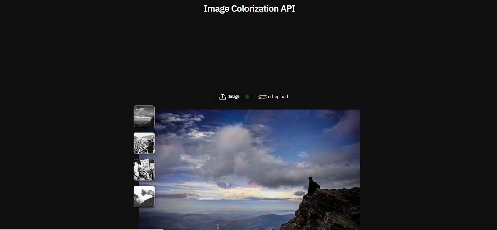 Image Colorization API 