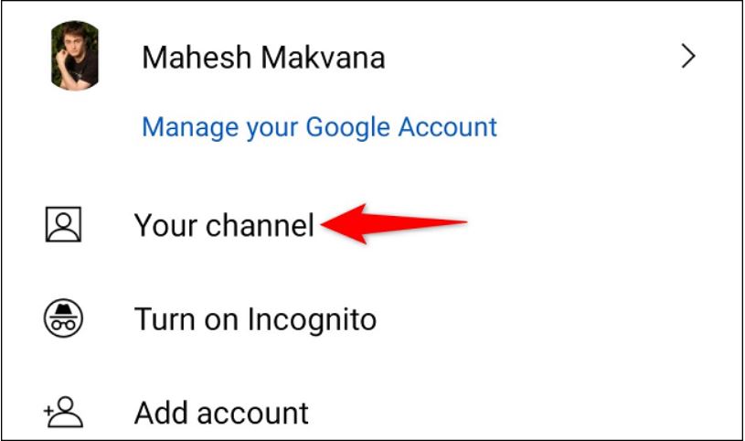 change YouTube banner on iPhone