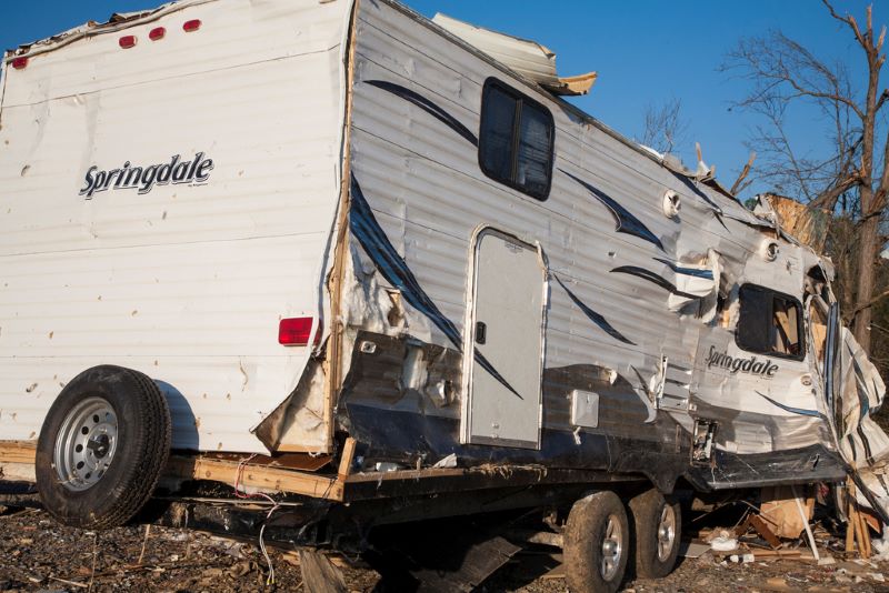 Types of Damage RV Insurance Cover