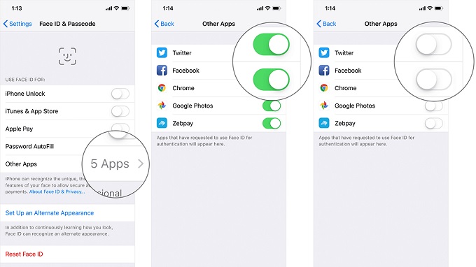 Đặt lại ID khuôn mặt trên iPhone X, Xs, Xs Max hoặc iPhone XR
