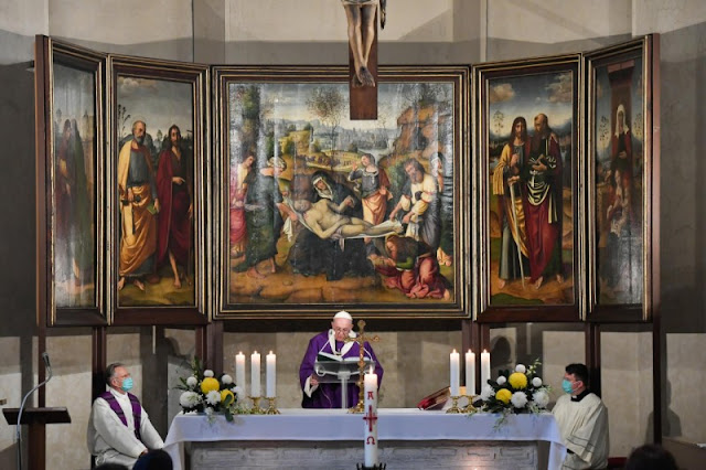 Đức Thánh Cha Phanxico dâng Lễ cầu cho các Linh hồn tại Nghĩa trang Teutonic của Vatican
