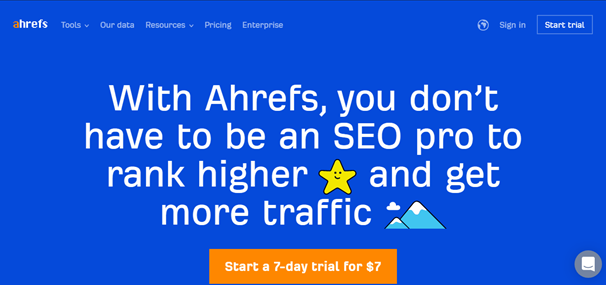 ahrefs keyword tool