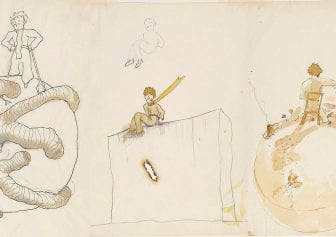 Resultado de imagen de Sus ilustraciones y Antoine de Saint-Exupéry